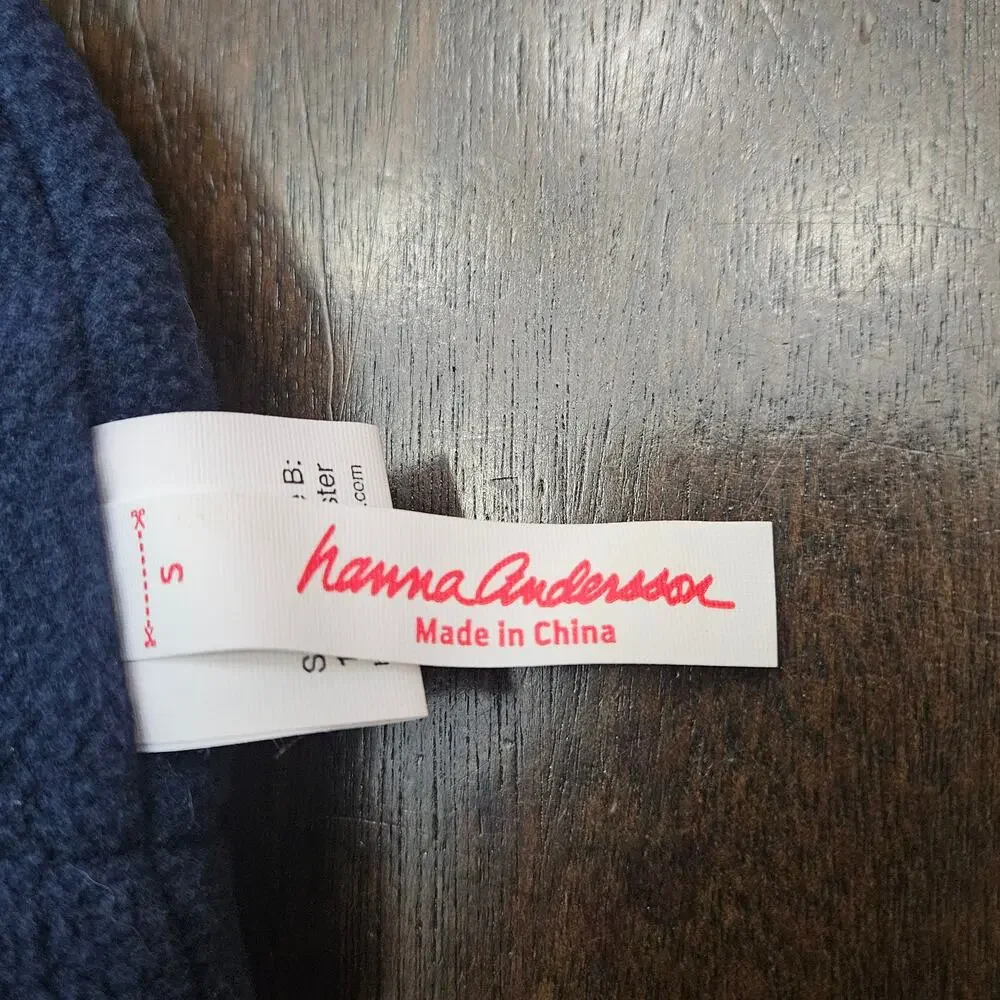 Hanna Andersson Winter Beanie Hats Boys‎ S Lot of 2 Reversible Striped Outdoor